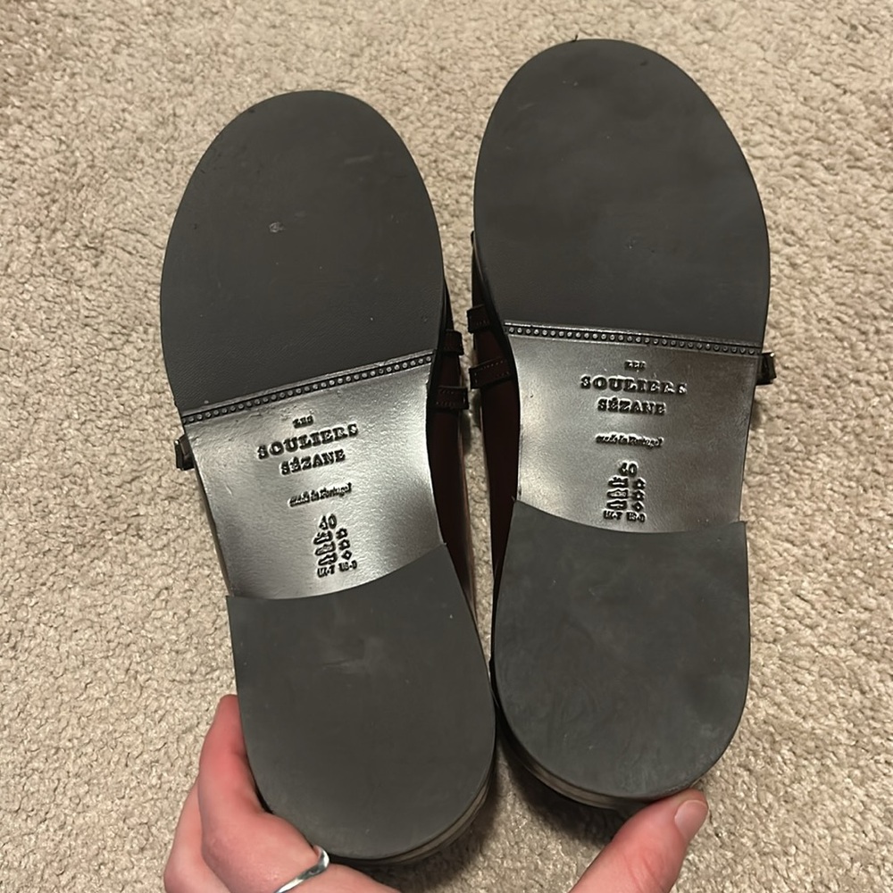 Sezane Brown Joey Loafers - Picture 4 of 6